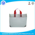 Fabricant White Promotional HDPE sac en plastique avec poignée